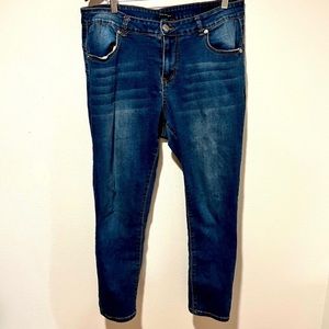 Lurex Gold skinny jeans 👖